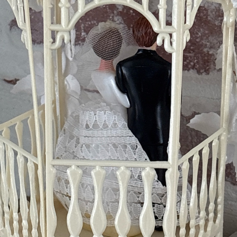 Pfeil & Holing NY VTG 1950-60’s Wedding Cake Topper NOS In Package Plastic RARE - Picture 10 of 16